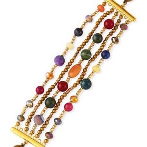 New Nakamol 5-Row Bead Bracelet